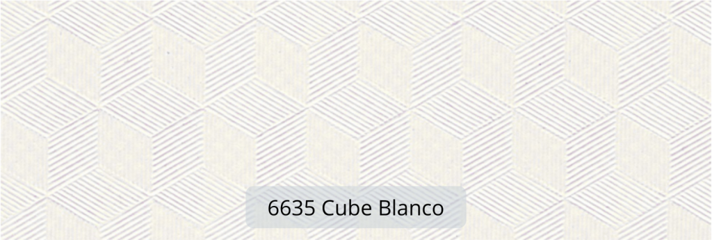 Tejido 6635 Cube Blanco ref