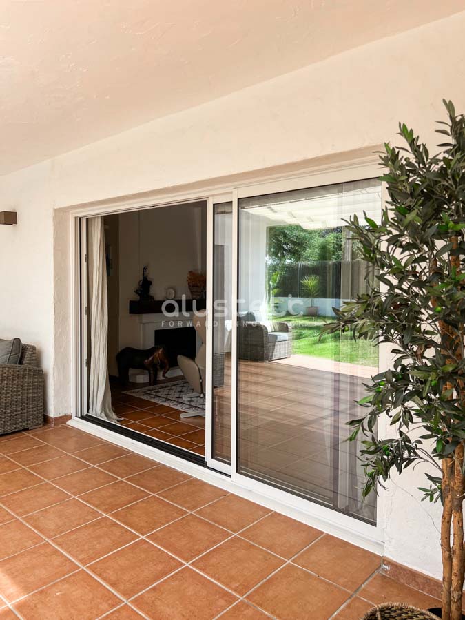 Ventanas de aluminio K·LINE con perfilería elegante