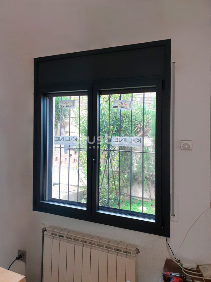 Ventanas de aluminio K·LINE en reforma