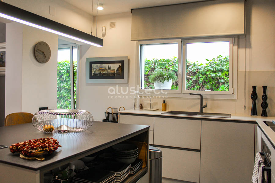 K·LINE aluminium windows installed at the Spíti project
