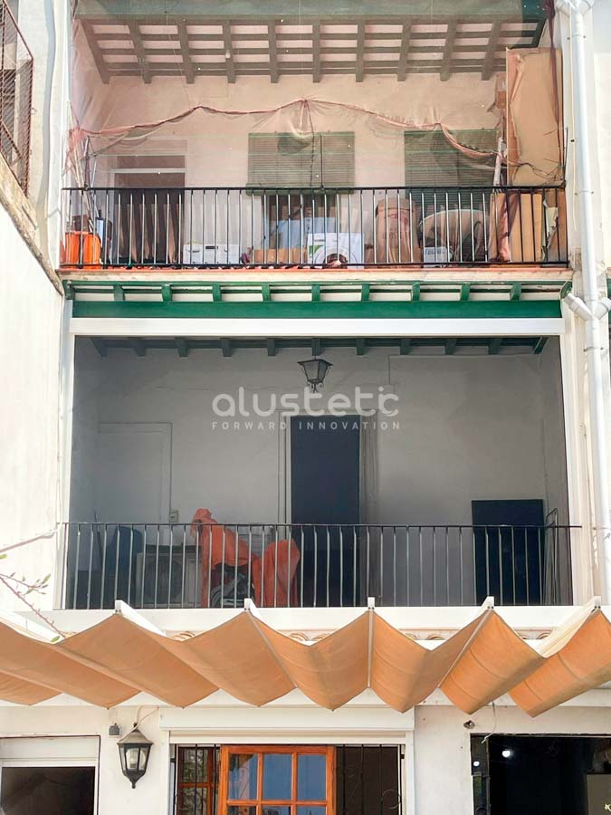 Evo Zip per cobrir una terrassa