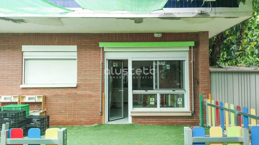 K·LINE windows and doors installed at El Gavot Nursery School