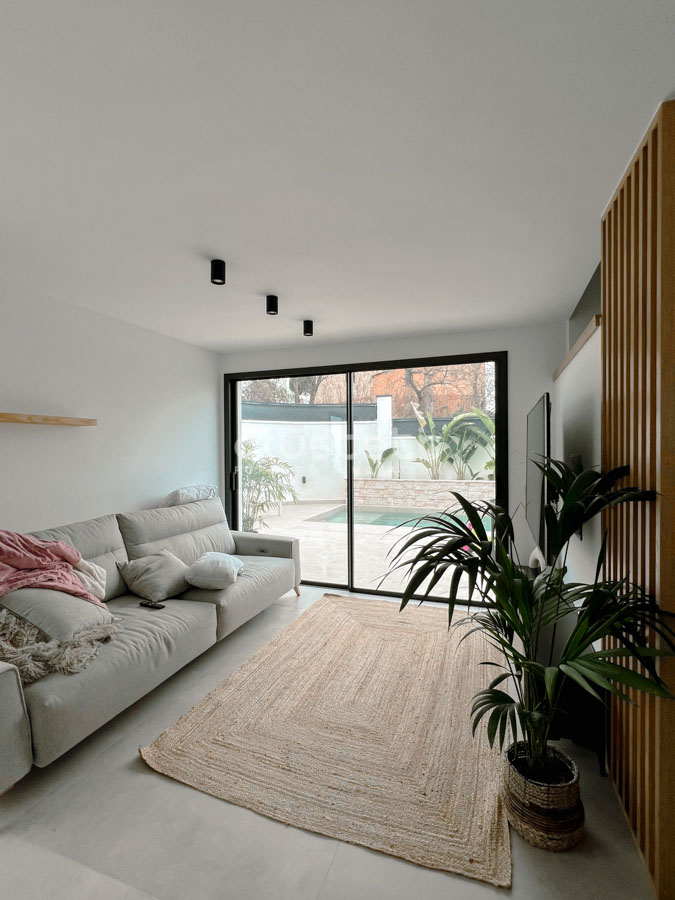 Detall de corredissa minimalista K·LINE
