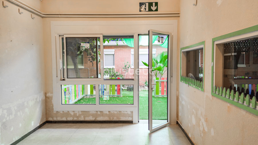 Detail of the El Gavot Nursery School renovation