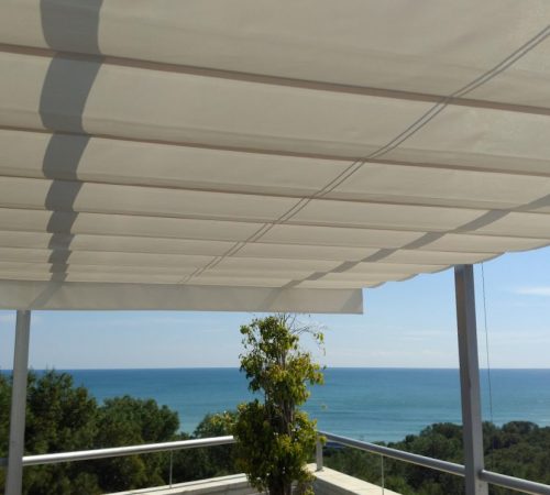 Toldo corredero tejido recscreen